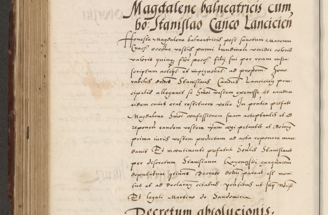 Zdjęcie nr 688 dla obiektu archiwalnego: Acta actorum causarum, sententiarum, obligationum et mandatorum coram reverendo patre et domini nostri domini Pauli divina providencia pape tertii, anno decimo quarto, a die et mense infrascriptis foeliciter continuantur. Annus coronancionis Pauli papae tercii a die tercia mensis Novembris inchoatur