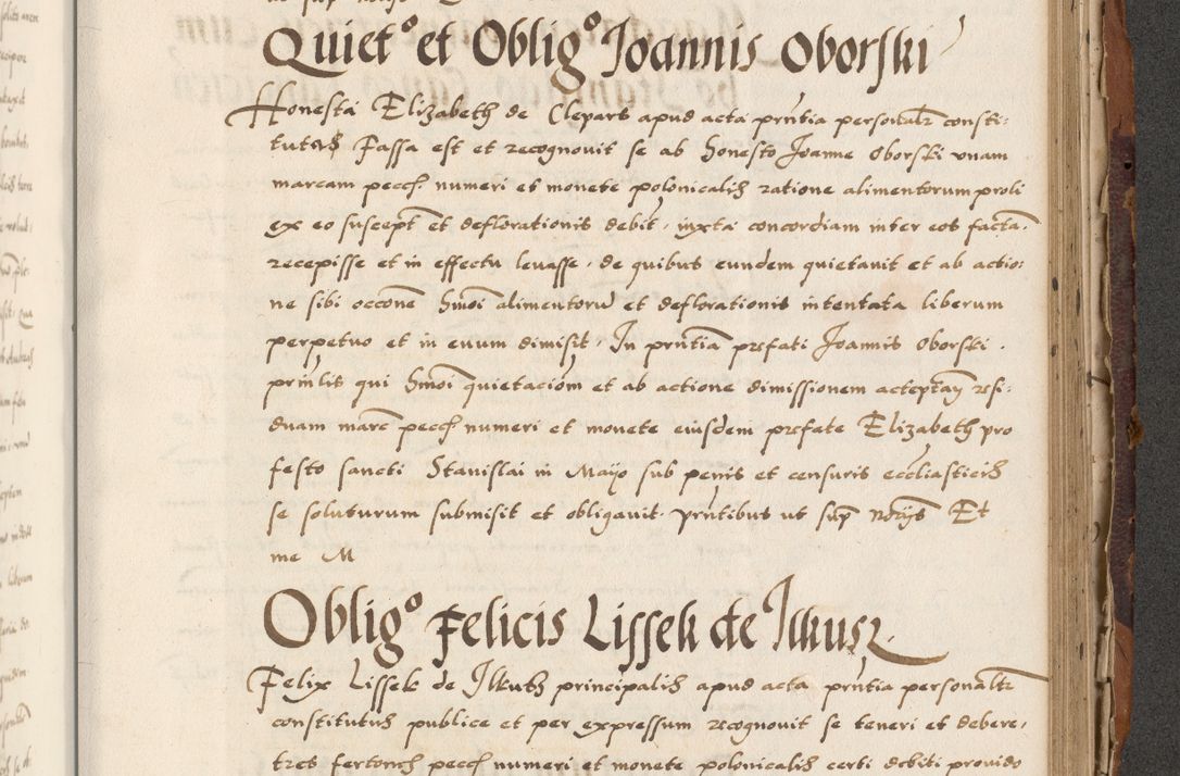 Zdjęcie nr 687 dla obiektu archiwalnego: Acta actorum causarum, sententiarum, obligationum et mandatorum coram reverendo patre et domini nostri domini Pauli divina providencia pape tertii, anno decimo quarto, a die et mense infrascriptis foeliciter continuantur. Annus coronancionis Pauli papae tercii a die tercia mensis Novembris inchoatur