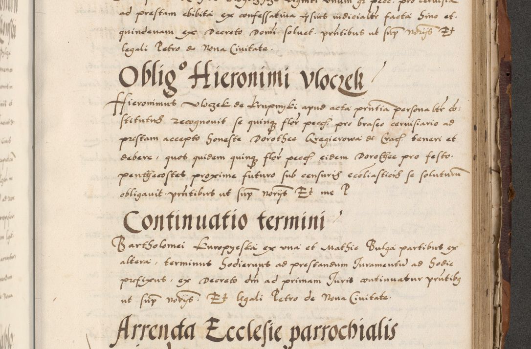 Zdjęcie nr 685 dla obiektu archiwalnego: Acta actorum causarum, sententiarum, obligationum et mandatorum coram reverendo patre et domini nostri domini Pauli divina providencia pape tertii, anno decimo quarto, a die et mense infrascriptis foeliciter continuantur. Annus coronancionis Pauli papae tercii a die tercia mensis Novembris inchoatur