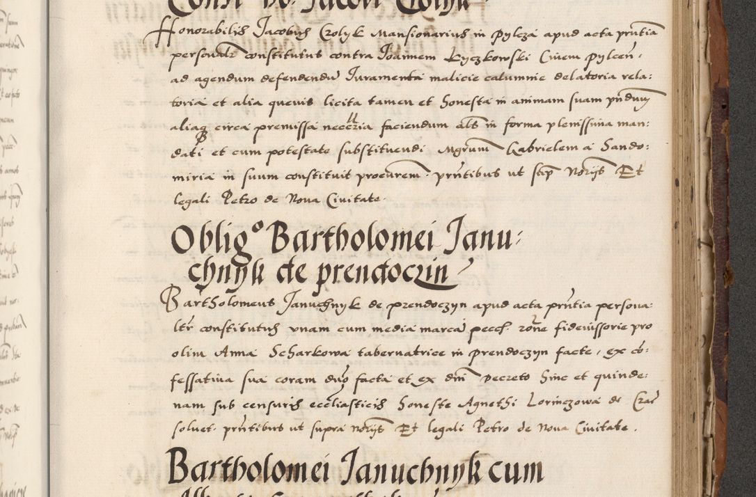 Zdjęcie nr 683 dla obiektu archiwalnego: Acta actorum causarum, sententiarum, obligationum et mandatorum coram reverendo patre et domini nostri domini Pauli divina providencia pape tertii, anno decimo quarto, a die et mense infrascriptis foeliciter continuantur. Annus coronancionis Pauli papae tercii a die tercia mensis Novembris inchoatur