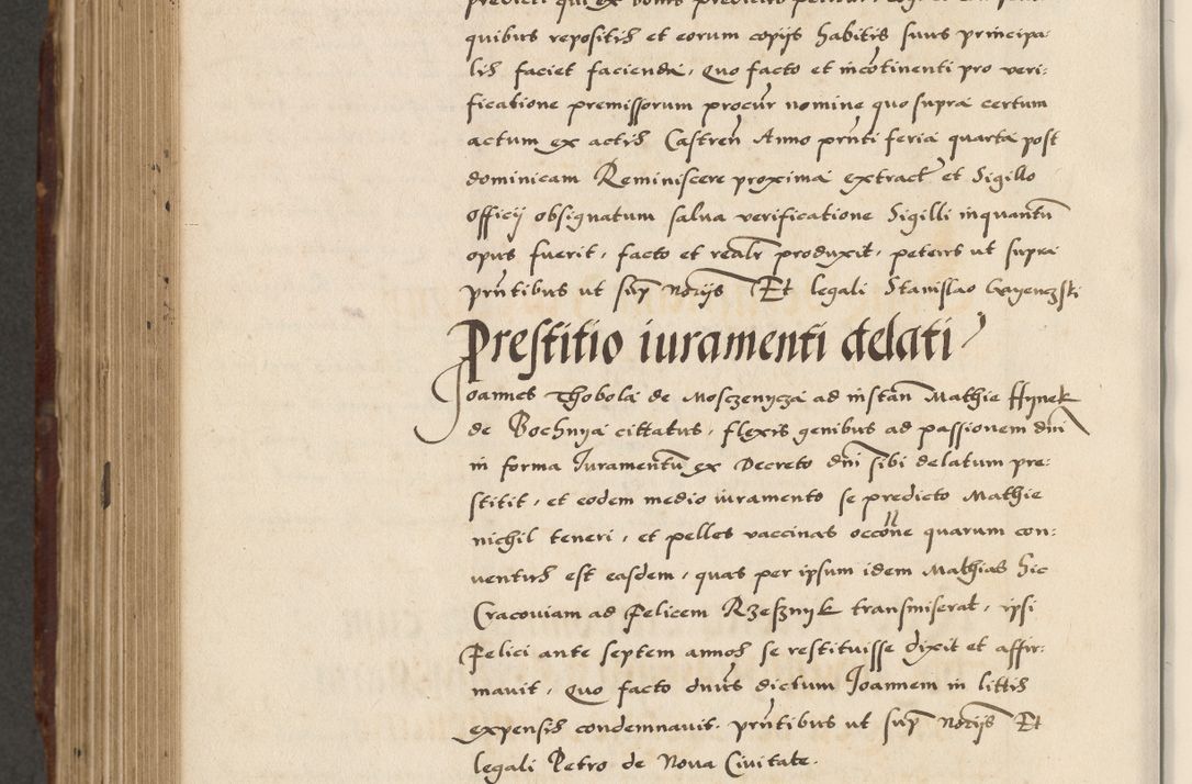 Zdjęcie nr 680 dla obiektu archiwalnego: Acta actorum causarum, sententiarum, obligationum et mandatorum coram reverendo patre et domini nostri domini Pauli divina providencia pape tertii, anno decimo quarto, a die et mense infrascriptis foeliciter continuantur. Annus coronancionis Pauli papae tercii a die tercia mensis Novembris inchoatur