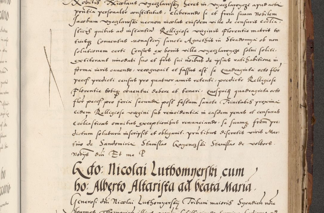Zdjęcie nr 679 dla obiektu archiwalnego: Acta actorum causarum, sententiarum, obligationum et mandatorum coram reverendo patre et domini nostri domini Pauli divina providencia pape tertii, anno decimo quarto, a die et mense infrascriptis foeliciter continuantur. Annus coronancionis Pauli papae tercii a die tercia mensis Novembris inchoatur