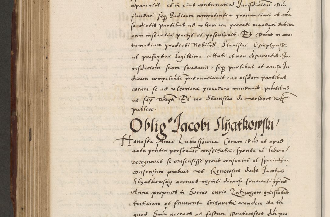Zdjęcie nr 676 dla obiektu archiwalnego: Acta actorum causarum, sententiarum, obligationum et mandatorum coram reverendo patre et domini nostri domini Pauli divina providencia pape tertii, anno decimo quarto, a die et mense infrascriptis foeliciter continuantur. Annus coronancionis Pauli papae tercii a die tercia mensis Novembris inchoatur