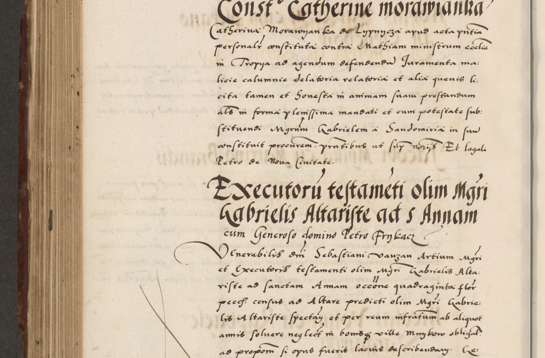 Zdjęcie nr 674 dla obiektu archiwalnego: Acta actorum causarum, sententiarum, obligationum et mandatorum coram reverendo patre et domini nostri domini Pauli divina providencia pape tertii, anno decimo quarto, a die et mense infrascriptis foeliciter continuantur. Annus coronancionis Pauli papae tercii a die tercia mensis Novembris inchoatur