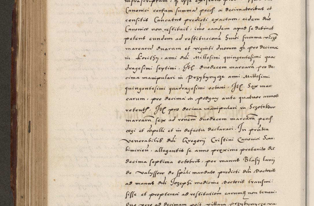 Zdjęcie nr 672 dla obiektu archiwalnego: Acta actorum causarum, sententiarum, obligationum et mandatorum coram reverendo patre et domini nostri domini Pauli divina providencia pape tertii, anno decimo quarto, a die et mense infrascriptis foeliciter continuantur. Annus coronancionis Pauli papae tercii a die tercia mensis Novembris inchoatur