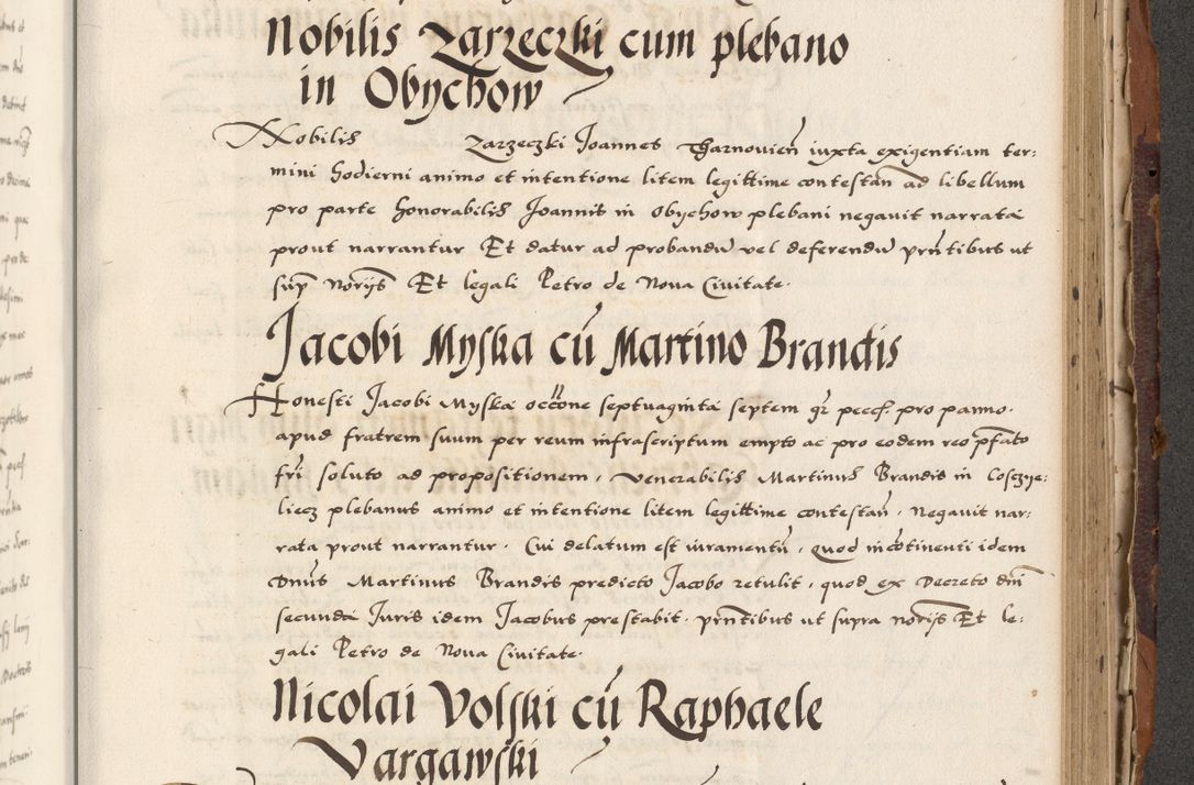 Zdjęcie nr 673 dla obiektu archiwalnego: Acta actorum causarum, sententiarum, obligationum et mandatorum coram reverendo patre et domini nostri domini Pauli divina providencia pape tertii, anno decimo quarto, a die et mense infrascriptis foeliciter continuantur. Annus coronancionis Pauli papae tercii a die tercia mensis Novembris inchoatur