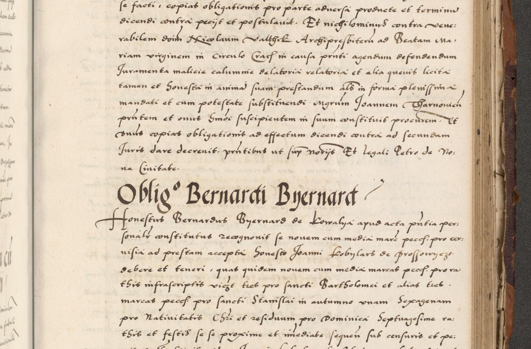 Zdjęcie nr 671 dla obiektu archiwalnego: Acta actorum causarum, sententiarum, obligationum et mandatorum coram reverendo patre et domini nostri domini Pauli divina providencia pape tertii, anno decimo quarto, a die et mense infrascriptis foeliciter continuantur. Annus coronancionis Pauli papae tercii a die tercia mensis Novembris inchoatur