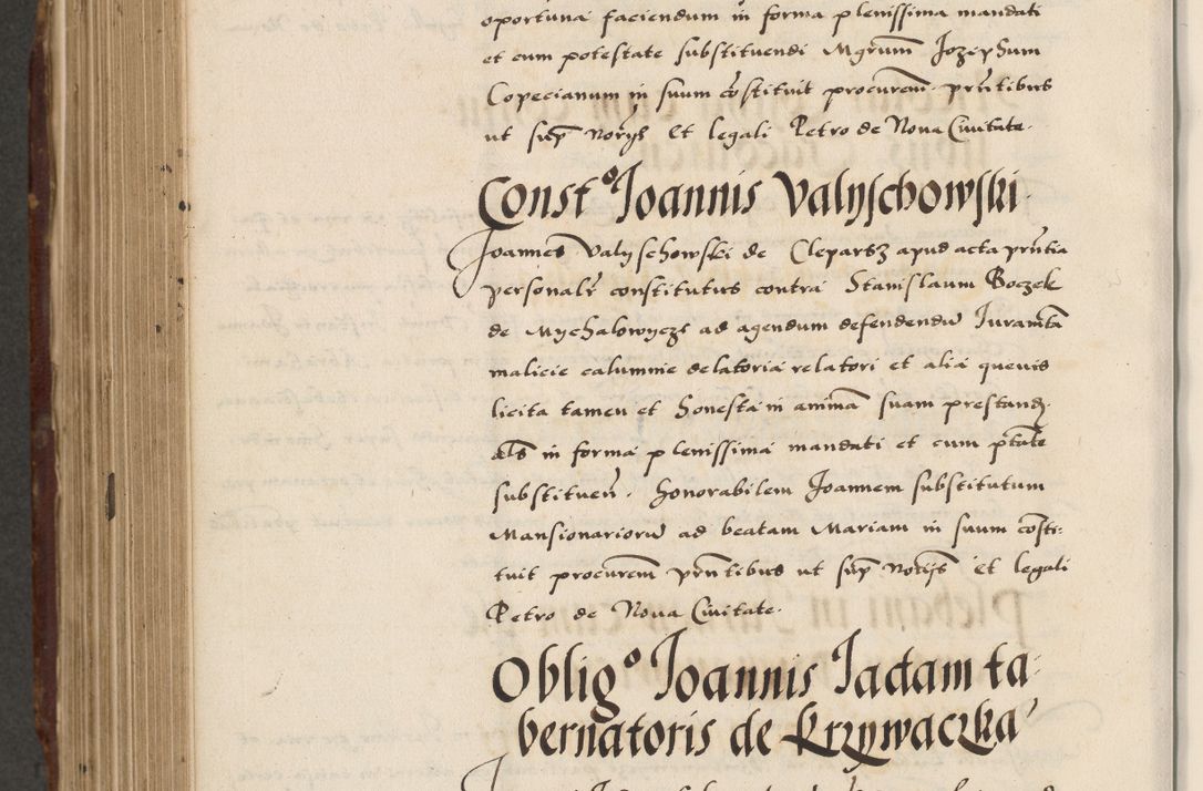 Zdjęcie nr 662 dla obiektu archiwalnego: Acta actorum causarum, sententiarum, obligationum et mandatorum coram reverendo patre et domini nostri domini Pauli divina providencia pape tertii, anno decimo quarto, a die et mense infrascriptis foeliciter continuantur. Annus coronancionis Pauli papae tercii a die tercia mensis Novembris inchoatur