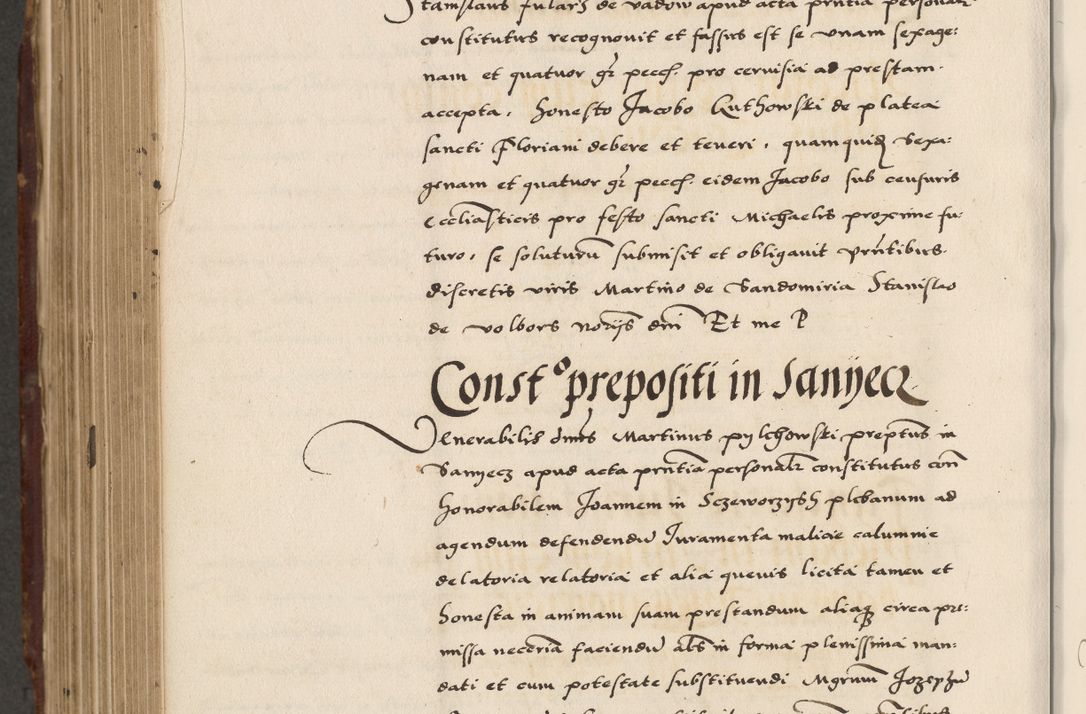 Zdjęcie nr 660 dla obiektu archiwalnego: Acta actorum causarum, sententiarum, obligationum et mandatorum coram reverendo patre et domini nostri domini Pauli divina providencia pape tertii, anno decimo quarto, a die et mense infrascriptis foeliciter continuantur. Annus coronancionis Pauli papae tercii a die tercia mensis Novembris inchoatur