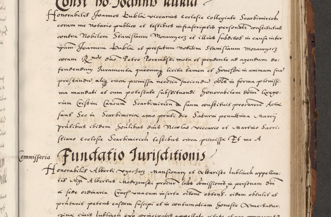 Zdjęcie nr 659 dla obiektu archiwalnego: Acta actorum causarum, sententiarum, obligationum et mandatorum coram reverendo patre et domini nostri domini Pauli divina providencia pape tertii, anno decimo quarto, a die et mense infrascriptis foeliciter continuantur. Annus coronancionis Pauli papae tercii a die tercia mensis Novembris inchoatur