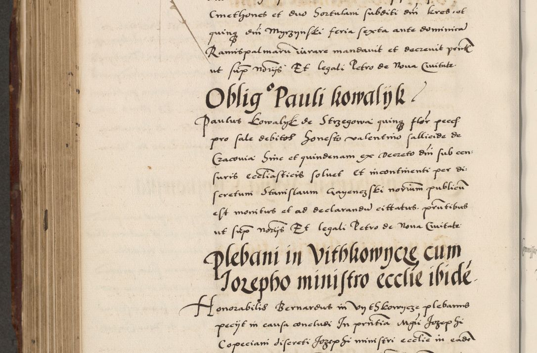 Zdjęcie nr 658 dla obiektu archiwalnego: Acta actorum causarum, sententiarum, obligationum et mandatorum coram reverendo patre et domini nostri domini Pauli divina providencia pape tertii, anno decimo quarto, a die et mense infrascriptis foeliciter continuantur. Annus coronancionis Pauli papae tercii a die tercia mensis Novembris inchoatur