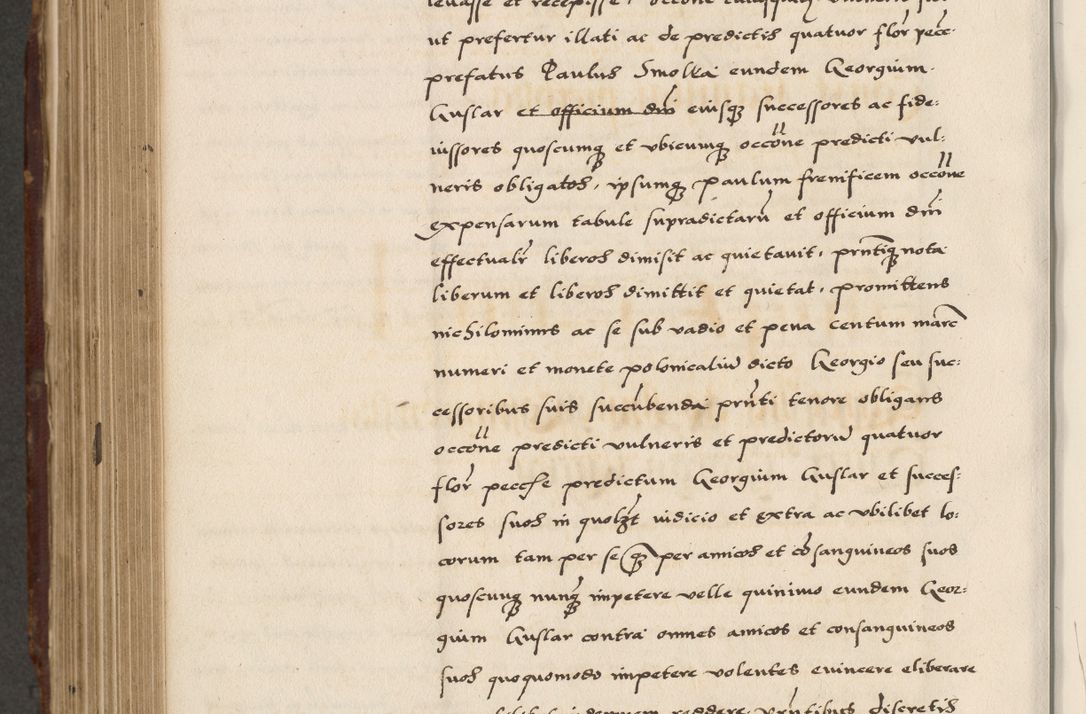 Zdjęcie nr 648 dla obiektu archiwalnego: Acta actorum causarum, sententiarum, obligationum et mandatorum coram reverendo patre et domini nostri domini Pauli divina providencia pape tertii, anno decimo quarto, a die et mense infrascriptis foeliciter continuantur. Annus coronancionis Pauli papae tercii a die tercia mensis Novembris inchoatur