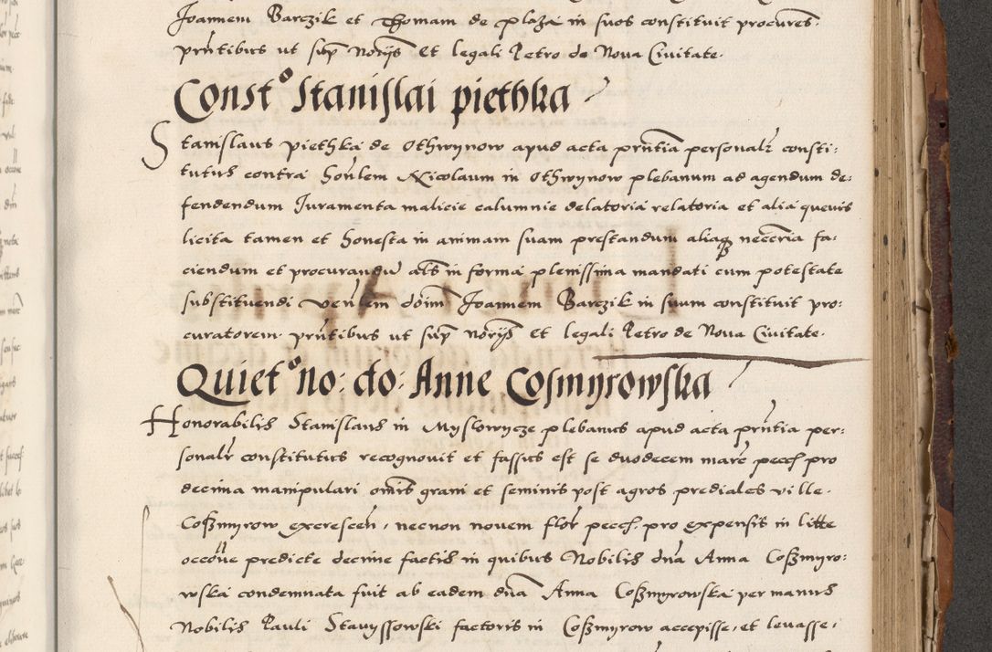 Zdjęcie nr 649 dla obiektu archiwalnego: Acta actorum causarum, sententiarum, obligationum et mandatorum coram reverendo patre et domini nostri domini Pauli divina providencia pape tertii, anno decimo quarto, a die et mense infrascriptis foeliciter continuantur. Annus coronancionis Pauli papae tercii a die tercia mensis Novembris inchoatur
