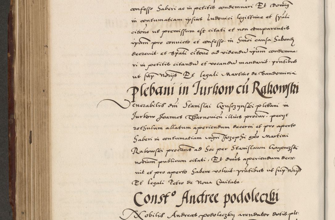 Zdjęcie nr 646 dla obiektu archiwalnego: Acta actorum causarum, sententiarum, obligationum et mandatorum coram reverendo patre et domini nostri domini Pauli divina providencia pape tertii, anno decimo quarto, a die et mense infrascriptis foeliciter continuantur. Annus coronancionis Pauli papae tercii a die tercia mensis Novembris inchoatur