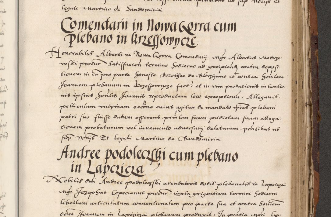 Zdjęcie nr 645 dla obiektu archiwalnego: Acta actorum causarum, sententiarum, obligationum et mandatorum coram reverendo patre et domini nostri domini Pauli divina providencia pape tertii, anno decimo quarto, a die et mense infrascriptis foeliciter continuantur. Annus coronancionis Pauli papae tercii a die tercia mensis Novembris inchoatur