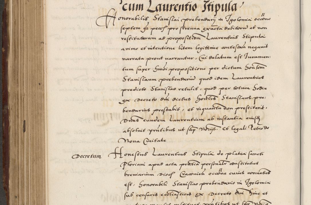 Zdjęcie nr 638 dla obiektu archiwalnego: Acta actorum causarum, sententiarum, obligationum et mandatorum coram reverendo patre et domini nostri domini Pauli divina providencia pape tertii, anno decimo quarto, a die et mense infrascriptis foeliciter continuantur. Annus coronancionis Pauli papae tercii a die tercia mensis Novembris inchoatur