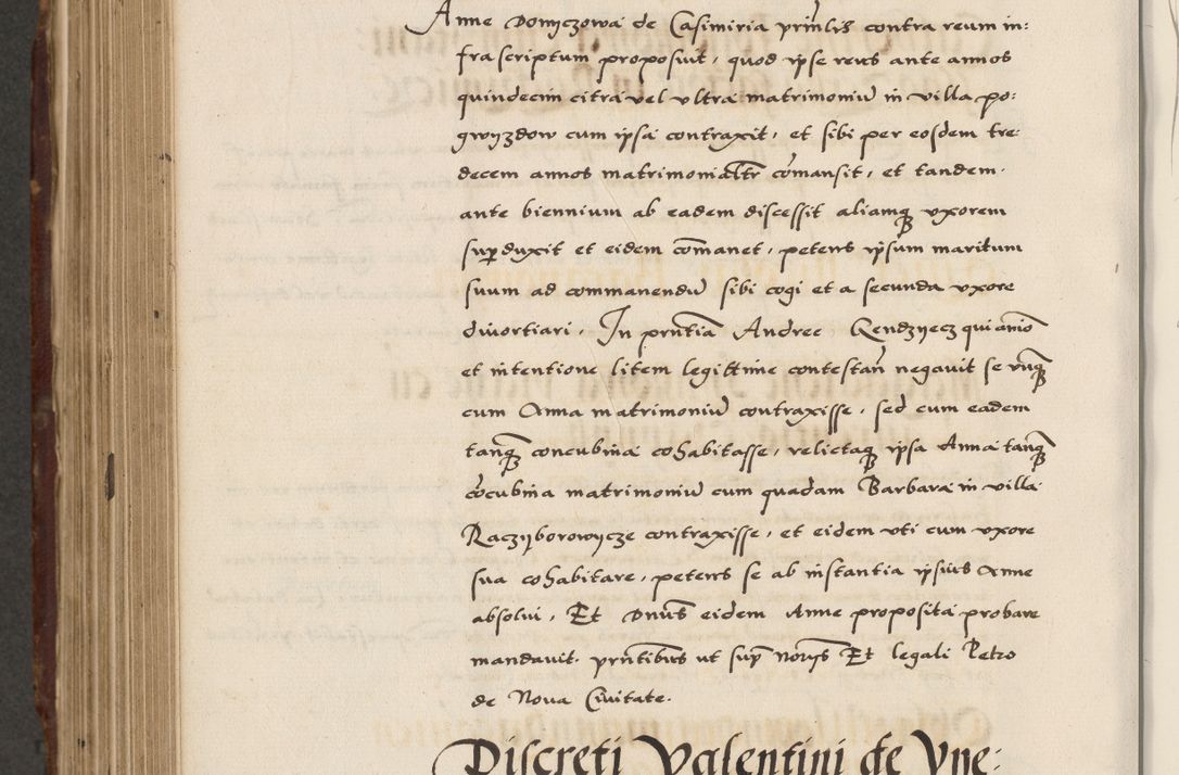 Zdjęcie nr 640 dla obiektu archiwalnego: Acta actorum causarum, sententiarum, obligationum et mandatorum coram reverendo patre et domini nostri domini Pauli divina providencia pape tertii, anno decimo quarto, a die et mense infrascriptis foeliciter continuantur. Annus coronancionis Pauli papae tercii a die tercia mensis Novembris inchoatur