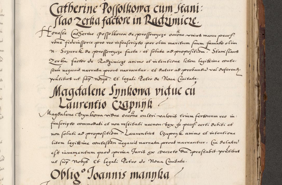 Zdjęcie nr 639 dla obiektu archiwalnego: Acta actorum causarum, sententiarum, obligationum et mandatorum coram reverendo patre et domini nostri domini Pauli divina providencia pape tertii, anno decimo quarto, a die et mense infrascriptis foeliciter continuantur. Annus coronancionis Pauli papae tercii a die tercia mensis Novembris inchoatur