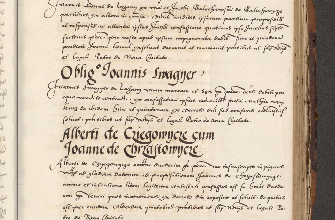 Zdjęcie nr 629 dla obiektu archiwalnego: Acta actorum causarum, sententiarum, obligationum et mandatorum coram reverendo patre et domini nostri domini Pauli divina providencia pape tertii, anno decimo quarto, a die et mense infrascriptis foeliciter continuantur. Annus coronancionis Pauli papae tercii a die tercia mensis Novembris inchoatur