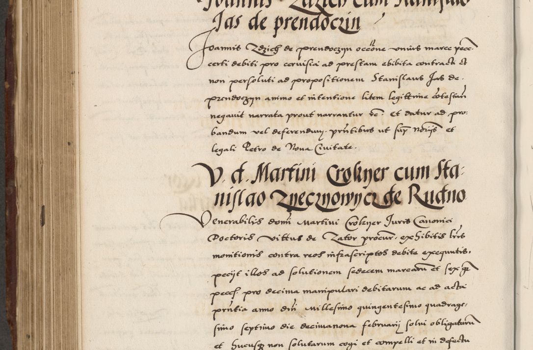 Zdjęcie nr 632 dla obiektu archiwalnego: Acta actorum causarum, sententiarum, obligationum et mandatorum coram reverendo patre et domini nostri domini Pauli divina providencia pape tertii, anno decimo quarto, a die et mense infrascriptis foeliciter continuantur. Annus coronancionis Pauli papae tercii a die tercia mensis Novembris inchoatur