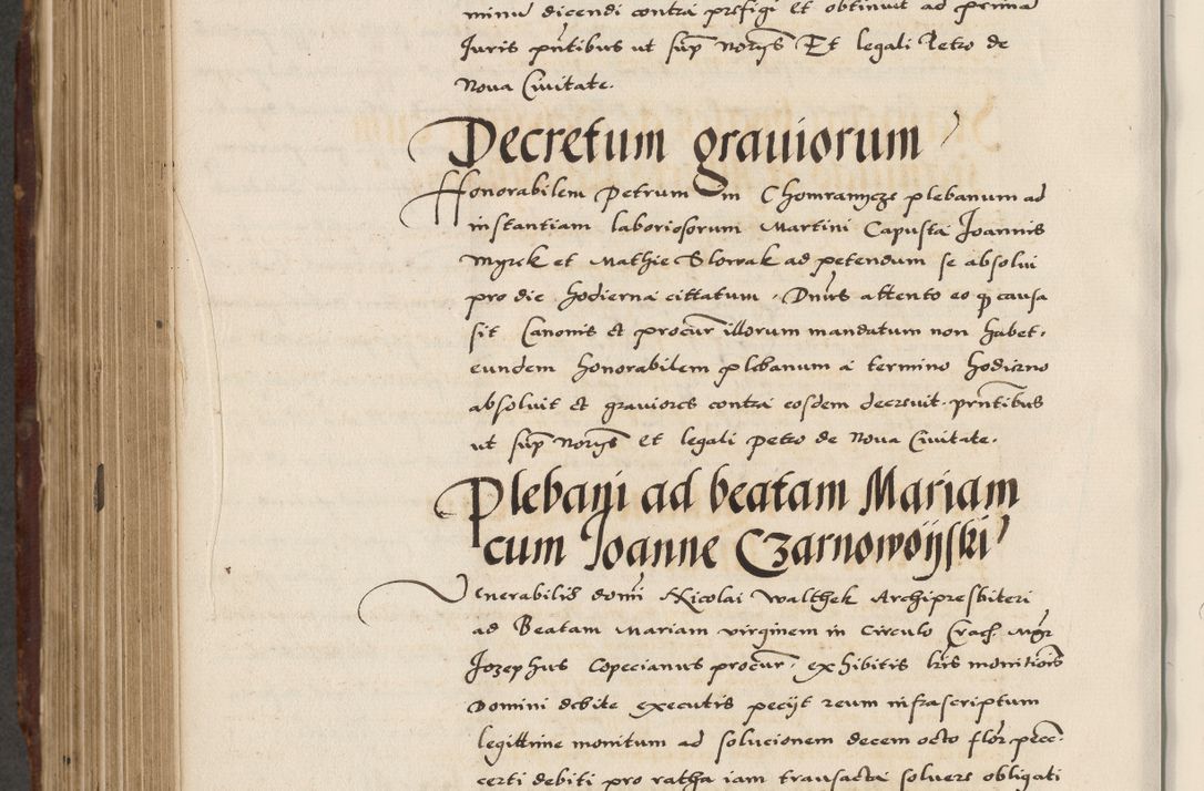 Zdjęcie nr 626 dla obiektu archiwalnego: Acta actorum causarum, sententiarum, obligationum et mandatorum coram reverendo patre et domini nostri domini Pauli divina providencia pape tertii, anno decimo quarto, a die et mense infrascriptis foeliciter continuantur. Annus coronancionis Pauli papae tercii a die tercia mensis Novembris inchoatur