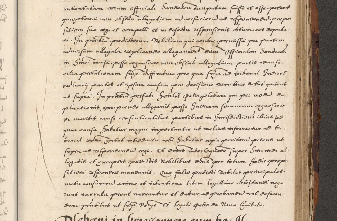 Zdjęcie nr 625 dla obiektu archiwalnego: Acta actorum causarum, sententiarum, obligationum et mandatorum coram reverendo patre et domini nostri domini Pauli divina providencia pape tertii, anno decimo quarto, a die et mense infrascriptis foeliciter continuantur. Annus coronancionis Pauli papae tercii a die tercia mensis Novembris inchoatur