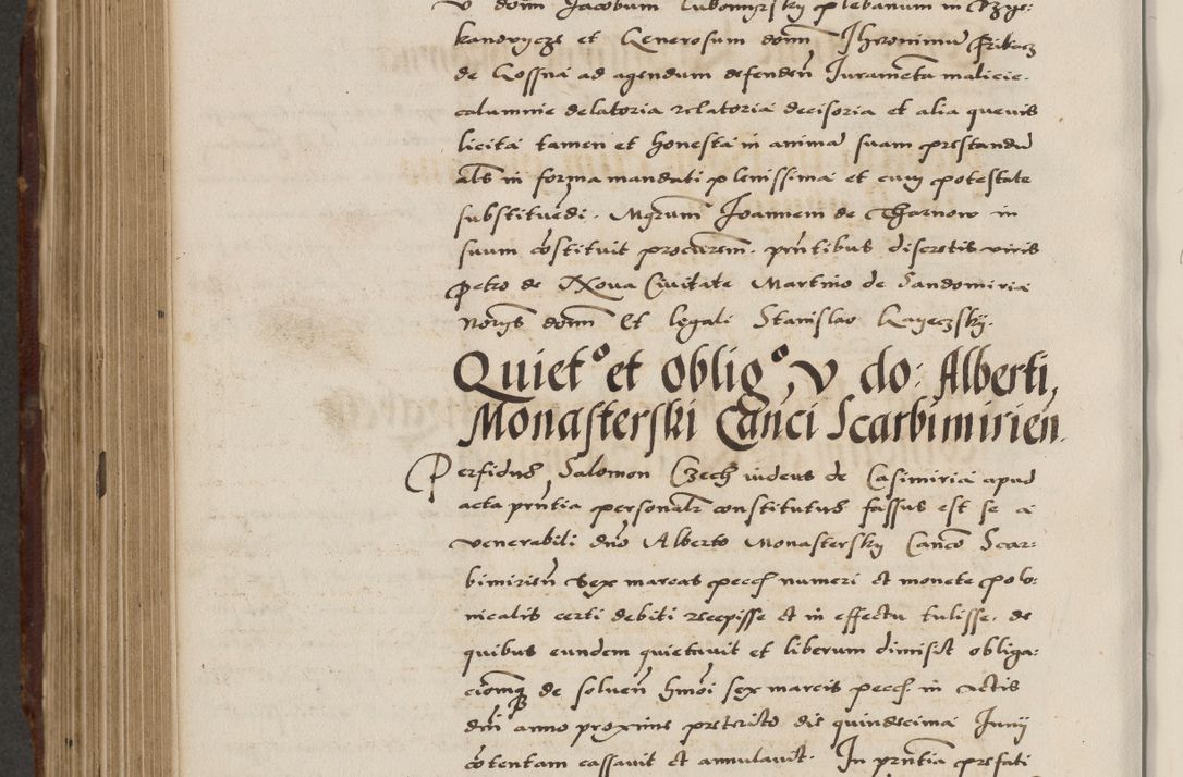 Zdjęcie nr 620 dla obiektu archiwalnego: Acta actorum causarum, sententiarum, obligationum et mandatorum coram reverendo patre et domini nostri domini Pauli divina providencia pape tertii, anno decimo quarto, a die et mense infrascriptis foeliciter continuantur. Annus coronancionis Pauli papae tercii a die tercia mensis Novembris inchoatur