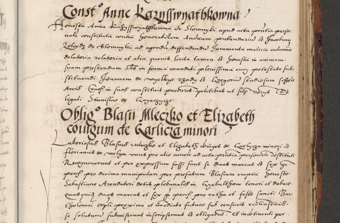 Zdjęcie nr 619 dla obiektu archiwalnego: Acta actorum causarum, sententiarum, obligationum et mandatorum coram reverendo patre et domini nostri domini Pauli divina providencia pape tertii, anno decimo quarto, a die et mense infrascriptis foeliciter continuantur. Annus coronancionis Pauli papae tercii a die tercia mensis Novembris inchoatur