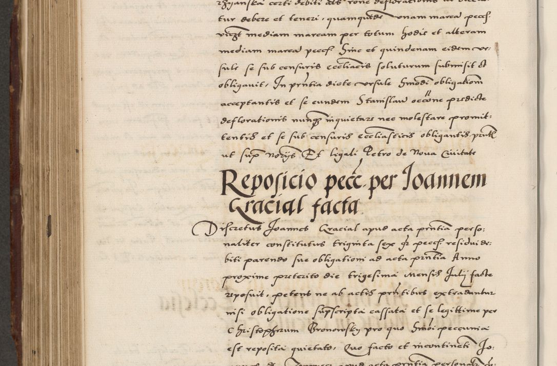 Zdjęcie nr 612 dla obiektu archiwalnego: Acta actorum causarum, sententiarum, obligationum et mandatorum coram reverendo patre et domini nostri domini Pauli divina providencia pape tertii, anno decimo quarto, a die et mense infrascriptis foeliciter continuantur. Annus coronancionis Pauli papae tercii a die tercia mensis Novembris inchoatur