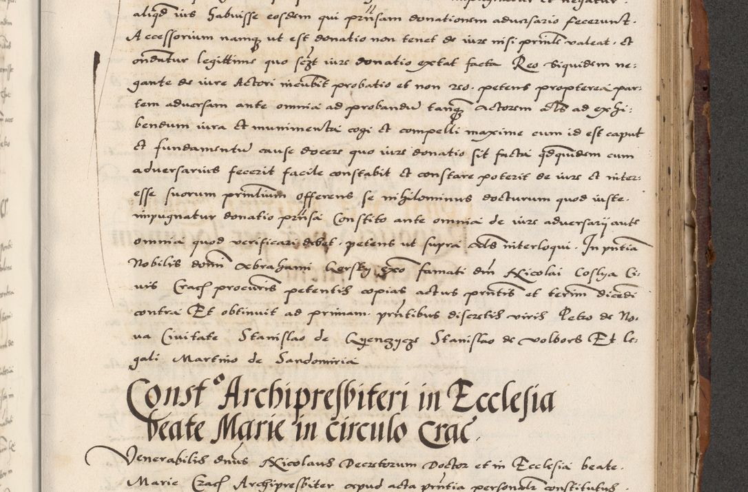 Zdjęcie nr 611 dla obiektu archiwalnego: Acta actorum causarum, sententiarum, obligationum et mandatorum coram reverendo patre et domini nostri domini Pauli divina providencia pape tertii, anno decimo quarto, a die et mense infrascriptis foeliciter continuantur. Annus coronancionis Pauli papae tercii a die tercia mensis Novembris inchoatur