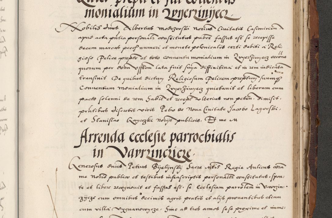 Zdjęcie nr 805 dla obiektu archiwalnego: Acta actorum causarum, sententiarum, obligationum et mandatorum coram reverendo patre et domini nostri domini Pauli divina providencia pape tertii, anno decimo quarto, a die et mense infrascriptis foeliciter continuantur. Annus coronancionis Pauli papae tercii a die tercia mensis Novembris inchoatur
