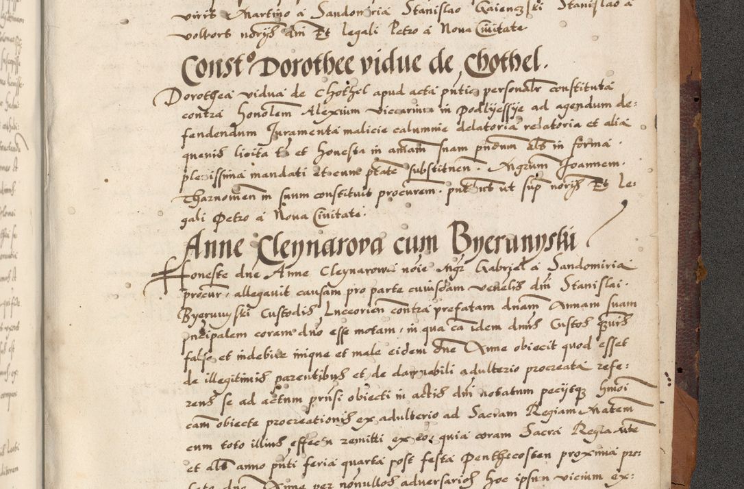 Zdjęcie nr 987 dla obiektu archiwalnego: Acta actorum causarum, sententiarum, obligationum et mandatorum coram reverendo patre et domini nostri domini Pauli divina providencia pape tertii, anno decimo quarto, a die et mense infrascriptis foeliciter continuantur. Annus coronancionis Pauli papae tercii a die tercia mensis Novembris inchoatur