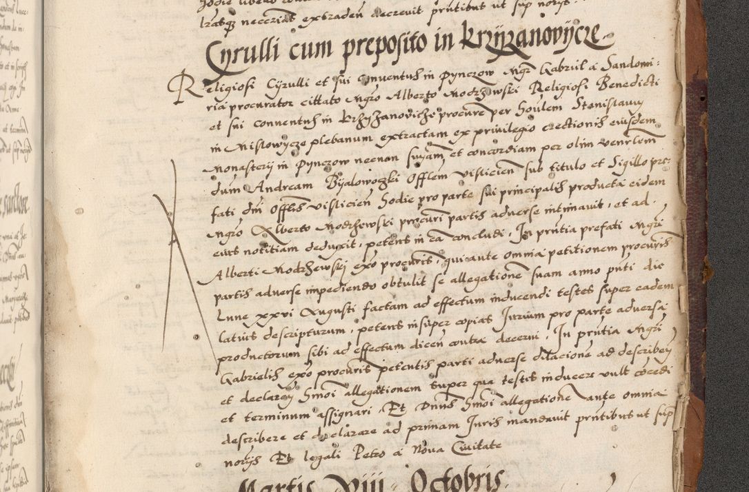 Zdjęcie nr 979 dla obiektu archiwalnego: Acta actorum causarum, sententiarum, obligationum et mandatorum coram reverendo patre et domini nostri domini Pauli divina providencia pape tertii, anno decimo quarto, a die et mense infrascriptis foeliciter continuantur. Annus coronancionis Pauli papae tercii a die tercia mensis Novembris inchoatur