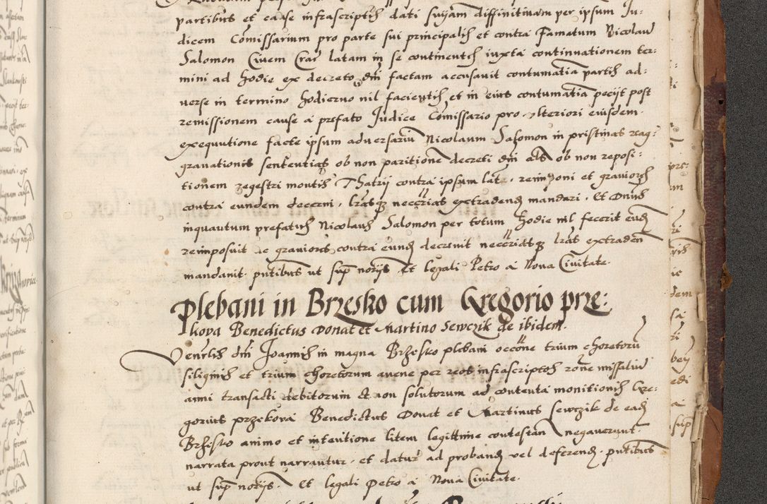 Zdjęcie nr 977 dla obiektu archiwalnego: Acta actorum causarum, sententiarum, obligationum et mandatorum coram reverendo patre et domini nostri domini Pauli divina providencia pape tertii, anno decimo quarto, a die et mense infrascriptis foeliciter continuantur. Annus coronancionis Pauli papae tercii a die tercia mensis Novembris inchoatur