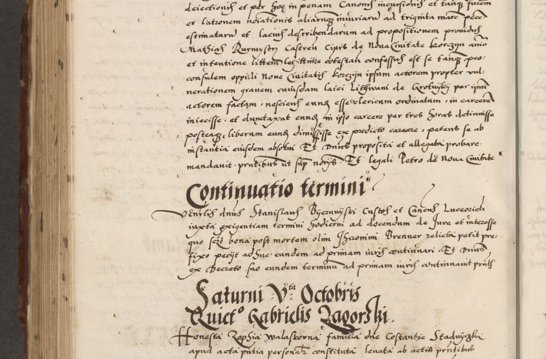Zdjęcie nr 974 dla obiektu archiwalnego: Acta actorum causarum, sententiarum, obligationum et mandatorum coram reverendo patre et domini nostri domini Pauli divina providencia pape tertii, anno decimo quarto, a die et mense infrascriptis foeliciter continuantur. Annus coronancionis Pauli papae tercii a die tercia mensis Novembris inchoatur