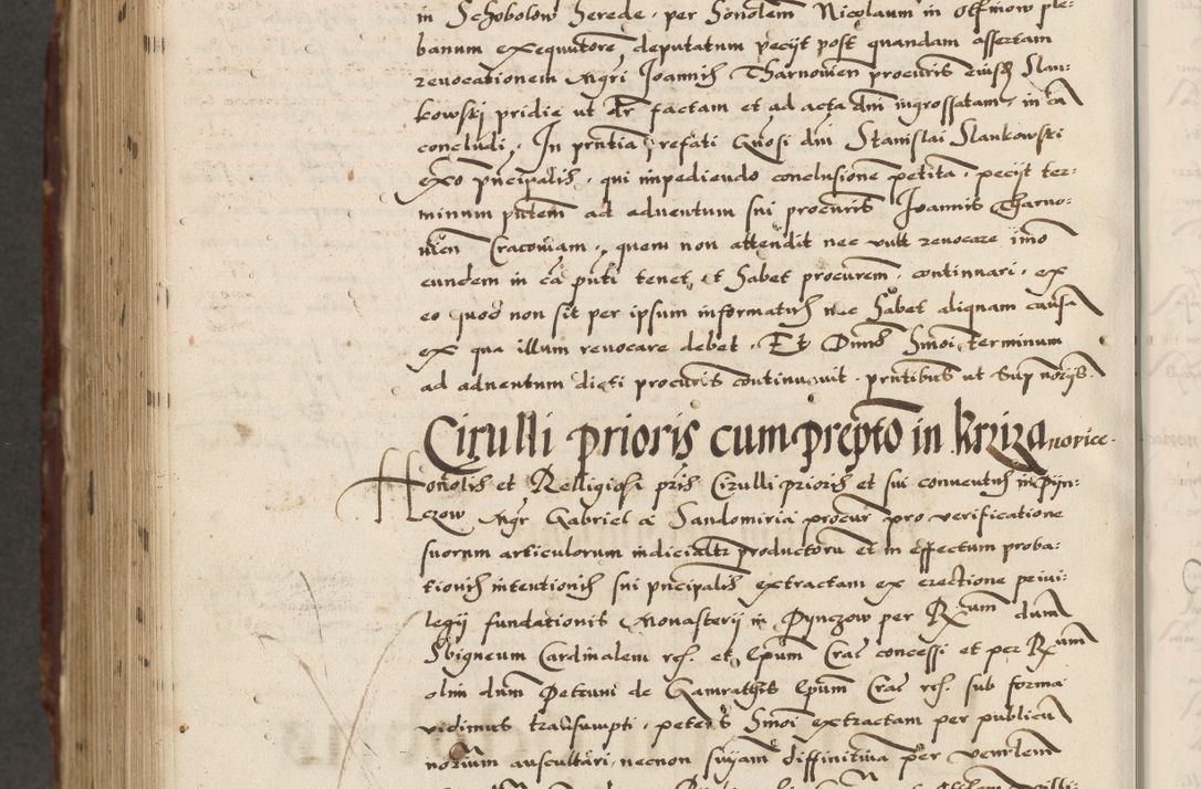 Zdjęcie nr 976 dla obiektu archiwalnego: Acta actorum causarum, sententiarum, obligationum et mandatorum coram reverendo patre et domini nostri domini Pauli divina providencia pape tertii, anno decimo quarto, a die et mense infrascriptis foeliciter continuantur. Annus coronancionis Pauli papae tercii a die tercia mensis Novembris inchoatur
