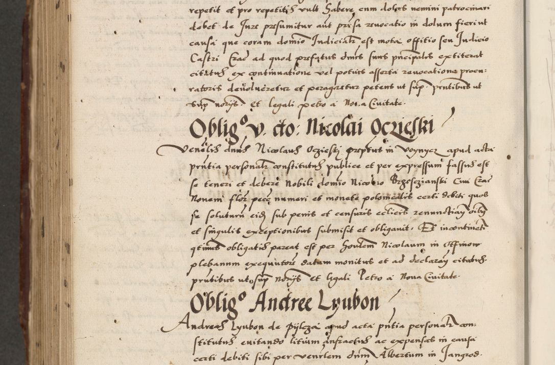 Zdjęcie nr 970 dla obiektu archiwalnego: Acta actorum causarum, sententiarum, obligationum et mandatorum coram reverendo patre et domini nostri domini Pauli divina providencia pape tertii, anno decimo quarto, a die et mense infrascriptis foeliciter continuantur. Annus coronancionis Pauli papae tercii a die tercia mensis Novembris inchoatur