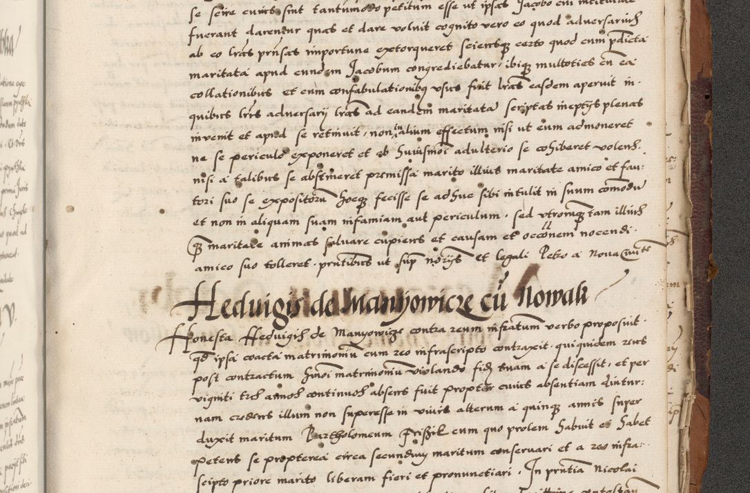 Zdjęcie nr 967 dla obiektu archiwalnego: Acta actorum causarum, sententiarum, obligationum et mandatorum coram reverendo patre et domini nostri domini Pauli divina providencia pape tertii, anno decimo quarto, a die et mense infrascriptis foeliciter continuantur. Annus coronancionis Pauli papae tercii a die tercia mensis Novembris inchoatur
