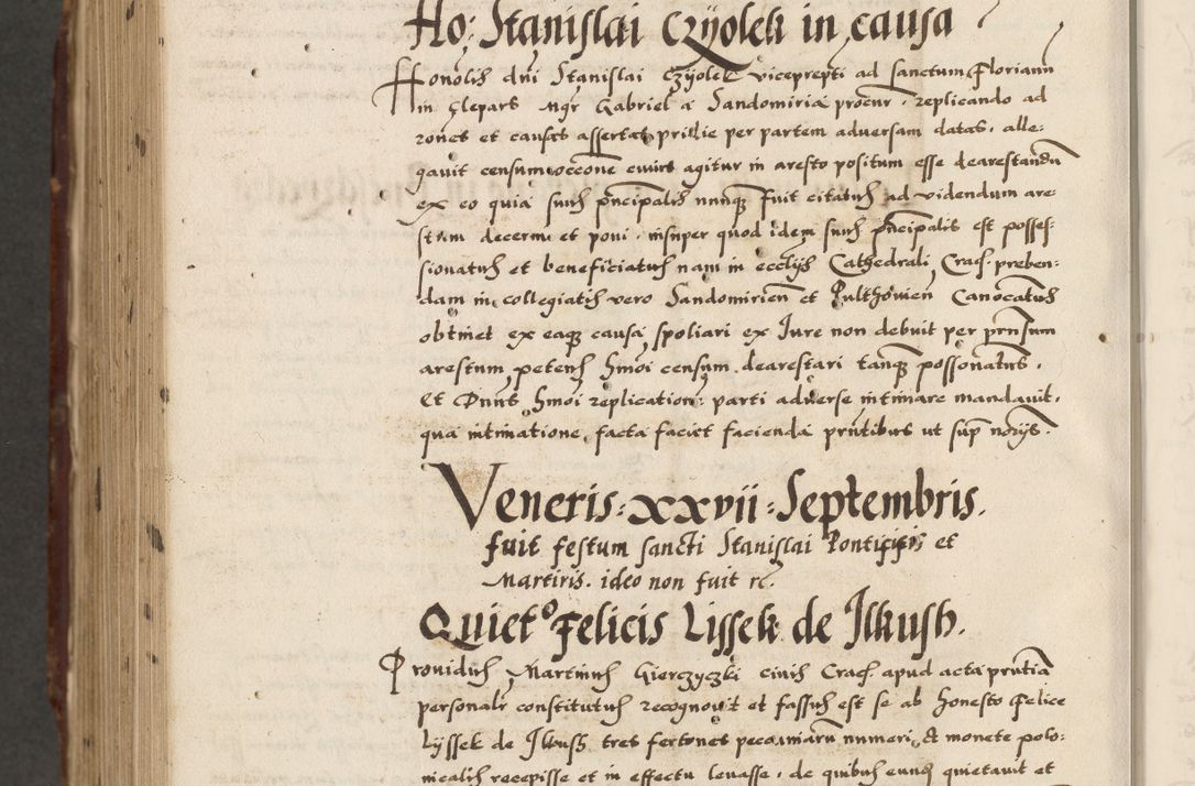 Zdjęcie nr 962 dla obiektu archiwalnego: Acta actorum causarum, sententiarum, obligationum et mandatorum coram reverendo patre et domini nostri domini Pauli divina providencia pape tertii, anno decimo quarto, a die et mense infrascriptis foeliciter continuantur. Annus coronancionis Pauli papae tercii a die tercia mensis Novembris inchoatur