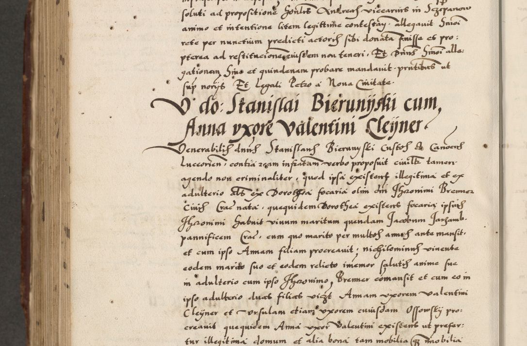 Zdjęcie nr 964 dla obiektu archiwalnego: Acta actorum causarum, sententiarum, obligationum et mandatorum coram reverendo patre et domini nostri domini Pauli divina providencia pape tertii, anno decimo quarto, a die et mense infrascriptis foeliciter continuantur. Annus coronancionis Pauli papae tercii a die tercia mensis Novembris inchoatur