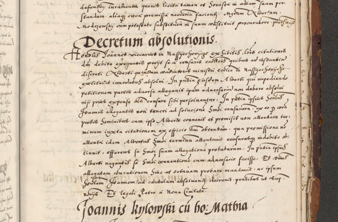 Zdjęcie nr 959 dla obiektu archiwalnego: Acta actorum causarum, sententiarum, obligationum et mandatorum coram reverendo patre et domini nostri domini Pauli divina providencia pape tertii, anno decimo quarto, a die et mense infrascriptis foeliciter continuantur. Annus coronancionis Pauli papae tercii a die tercia mensis Novembris inchoatur