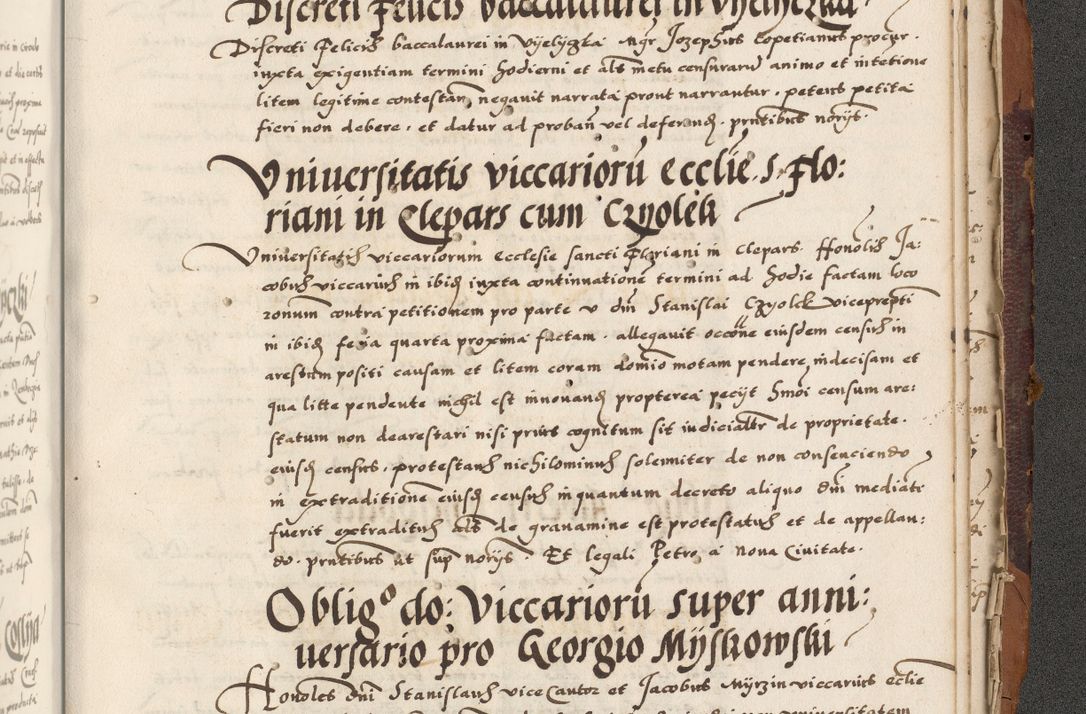 Zdjęcie nr 955 dla obiektu archiwalnego: Acta actorum causarum, sententiarum, obligationum et mandatorum coram reverendo patre et domini nostri domini Pauli divina providencia pape tertii, anno decimo quarto, a die et mense infrascriptis foeliciter continuantur. Annus coronancionis Pauli papae tercii a die tercia mensis Novembris inchoatur
