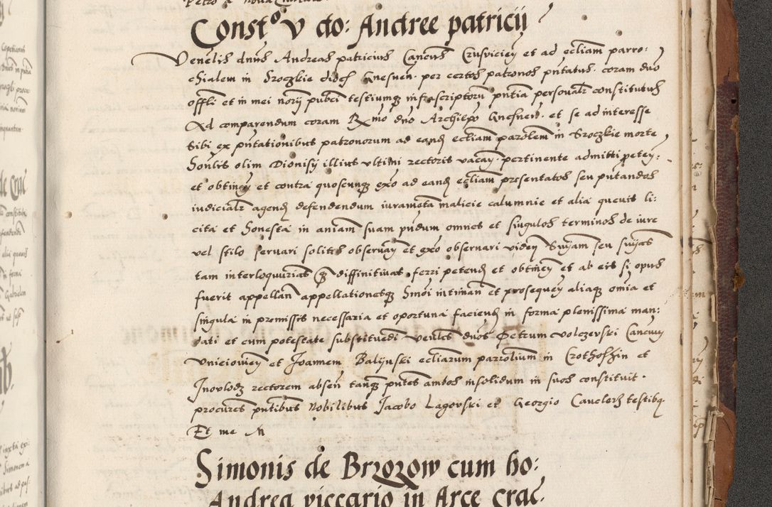 Zdjęcie nr 949 dla obiektu archiwalnego: Acta actorum causarum, sententiarum, obligationum et mandatorum coram reverendo patre et domini nostri domini Pauli divina providencia pape tertii, anno decimo quarto, a die et mense infrascriptis foeliciter continuantur. Annus coronancionis Pauli papae tercii a die tercia mensis Novembris inchoatur