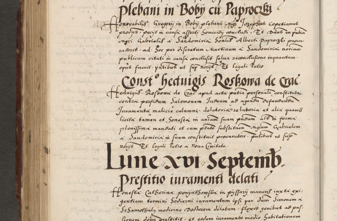 Zdjęcie nr 948 dla obiektu archiwalnego: Acta actorum causarum, sententiarum, obligationum et mandatorum coram reverendo patre et domini nostri domini Pauli divina providencia pape tertii, anno decimo quarto, a die et mense infrascriptis foeliciter continuantur. Annus coronancionis Pauli papae tercii a die tercia mensis Novembris inchoatur