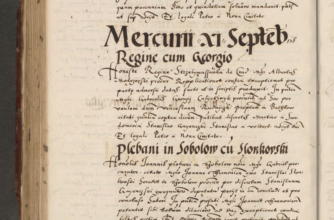 Zdjęcie nr 946 dla obiektu archiwalnego: Acta actorum causarum, sententiarum, obligationum et mandatorum coram reverendo patre et domini nostri domini Pauli divina providencia pape tertii, anno decimo quarto, a die et mense infrascriptis foeliciter continuantur. Annus coronancionis Pauli papae tercii a die tercia mensis Novembris inchoatur