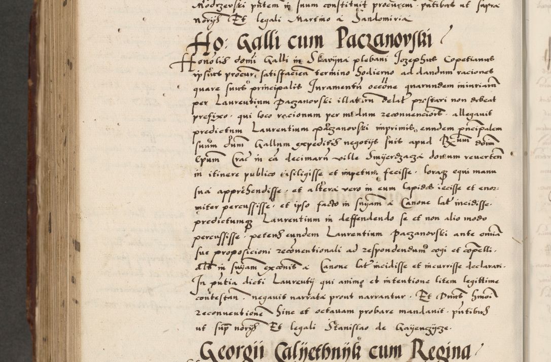 Zdjęcie nr 944 dla obiektu archiwalnego: Acta actorum causarum, sententiarum, obligationum et mandatorum coram reverendo patre et domini nostri domini Pauli divina providencia pape tertii, anno decimo quarto, a die et mense infrascriptis foeliciter continuantur. Annus coronancionis Pauli papae tercii a die tercia mensis Novembris inchoatur