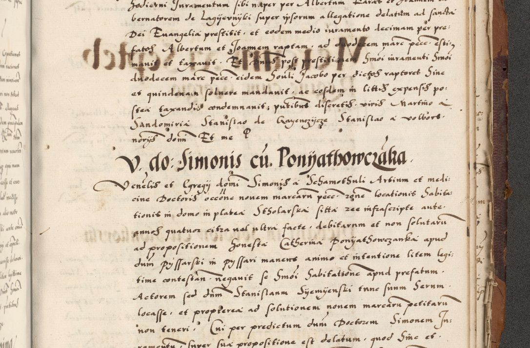 Zdjęcie nr 945 dla obiektu archiwalnego: Acta actorum causarum, sententiarum, obligationum et mandatorum coram reverendo patre et domini nostri domini Pauli divina providencia pape tertii, anno decimo quarto, a die et mense infrascriptis foeliciter continuantur. Annus coronancionis Pauli papae tercii a die tercia mensis Novembris inchoatur