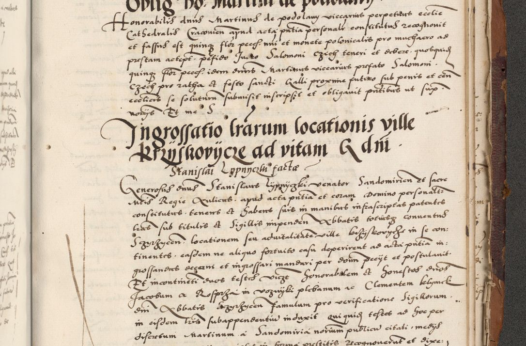 Zdjęcie nr 933 dla obiektu archiwalnego: Acta actorum causarum, sententiarum, obligationum et mandatorum coram reverendo patre et domini nostri domini Pauli divina providencia pape tertii, anno decimo quarto, a die et mense infrascriptis foeliciter continuantur. Annus coronancionis Pauli papae tercii a die tercia mensis Novembris inchoatur