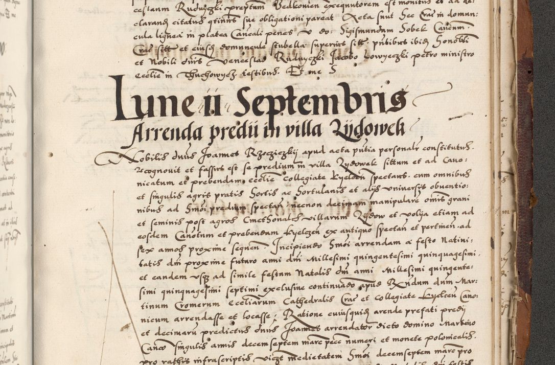 Zdjęcie nr 931 dla obiektu archiwalnego: Acta actorum causarum, sententiarum, obligationum et mandatorum coram reverendo patre et domini nostri domini Pauli divina providencia pape tertii, anno decimo quarto, a die et mense infrascriptis foeliciter continuantur. Annus coronancionis Pauli papae tercii a die tercia mensis Novembris inchoatur