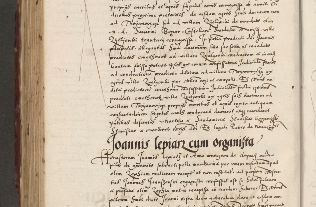 Zdjęcie nr 928 dla obiektu archiwalnego: Acta actorum causarum, sententiarum, obligationum et mandatorum coram reverendo patre et domini nostri domini Pauli divina providencia pape tertii, anno decimo quarto, a die et mense infrascriptis foeliciter continuantur. Annus coronancionis Pauli papae tercii a die tercia mensis Novembris inchoatur